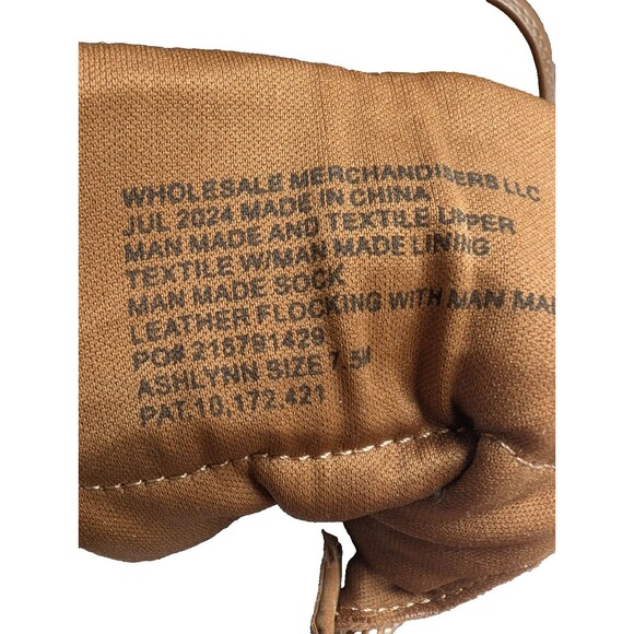 Women's Falls creek boots Color Ashlynn Camel Size 7.5 M - Picture 6 of 6